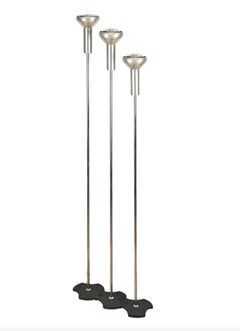 Gino Sarfatti System of six floor lamps mod. 1073