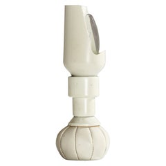 Gino Sarfatti, Table Lamp, Metal, Leather, Italy 1966 Gino Sarfatti, Table Lamp, Metal, Leather, Italy 1966