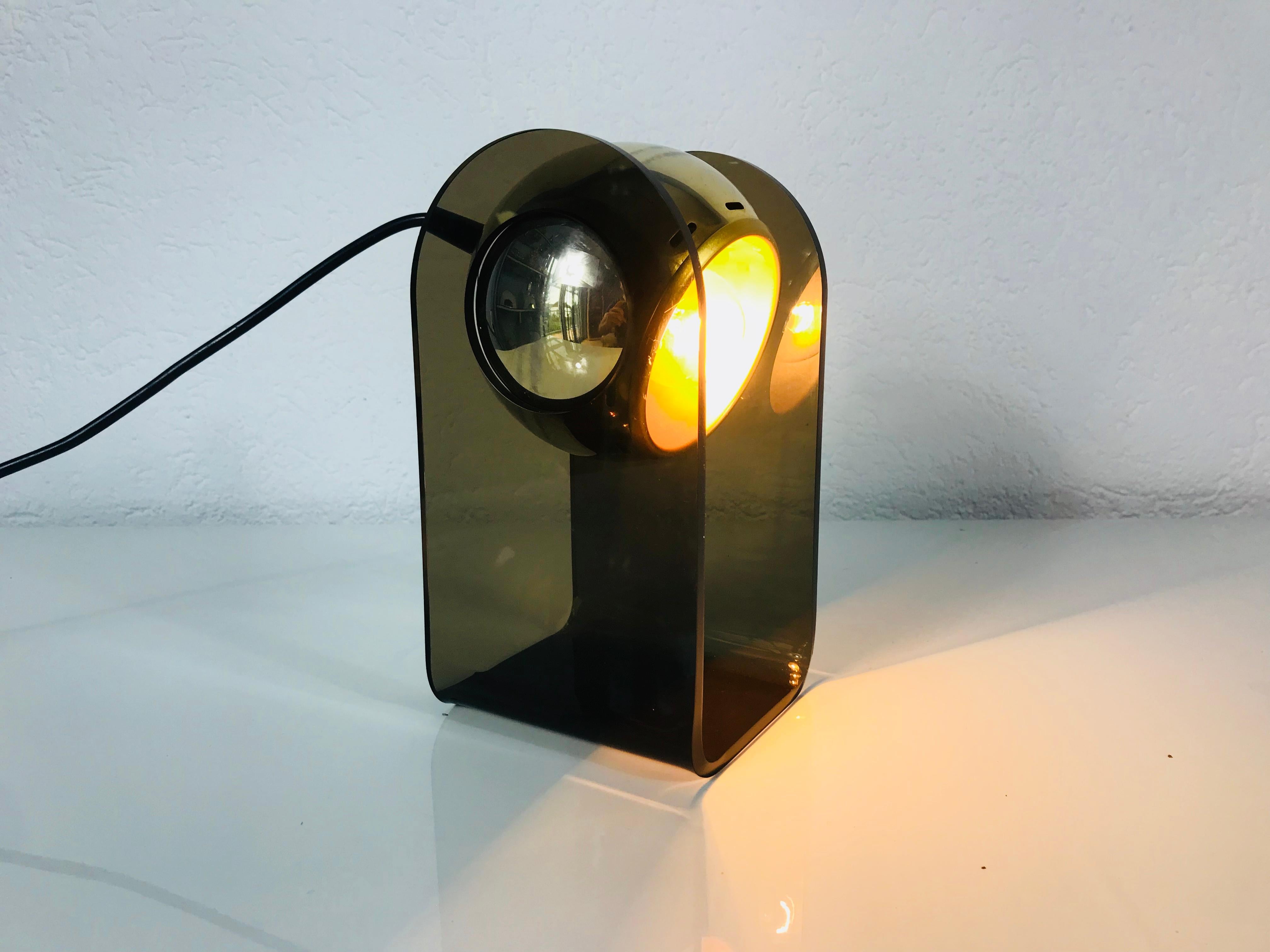 Tischlampe Modell 540P von Gino Sarfatti für Arteluce, Italien, 1968 (Moderne der Mitte des Jahrhunderts) im Angebot