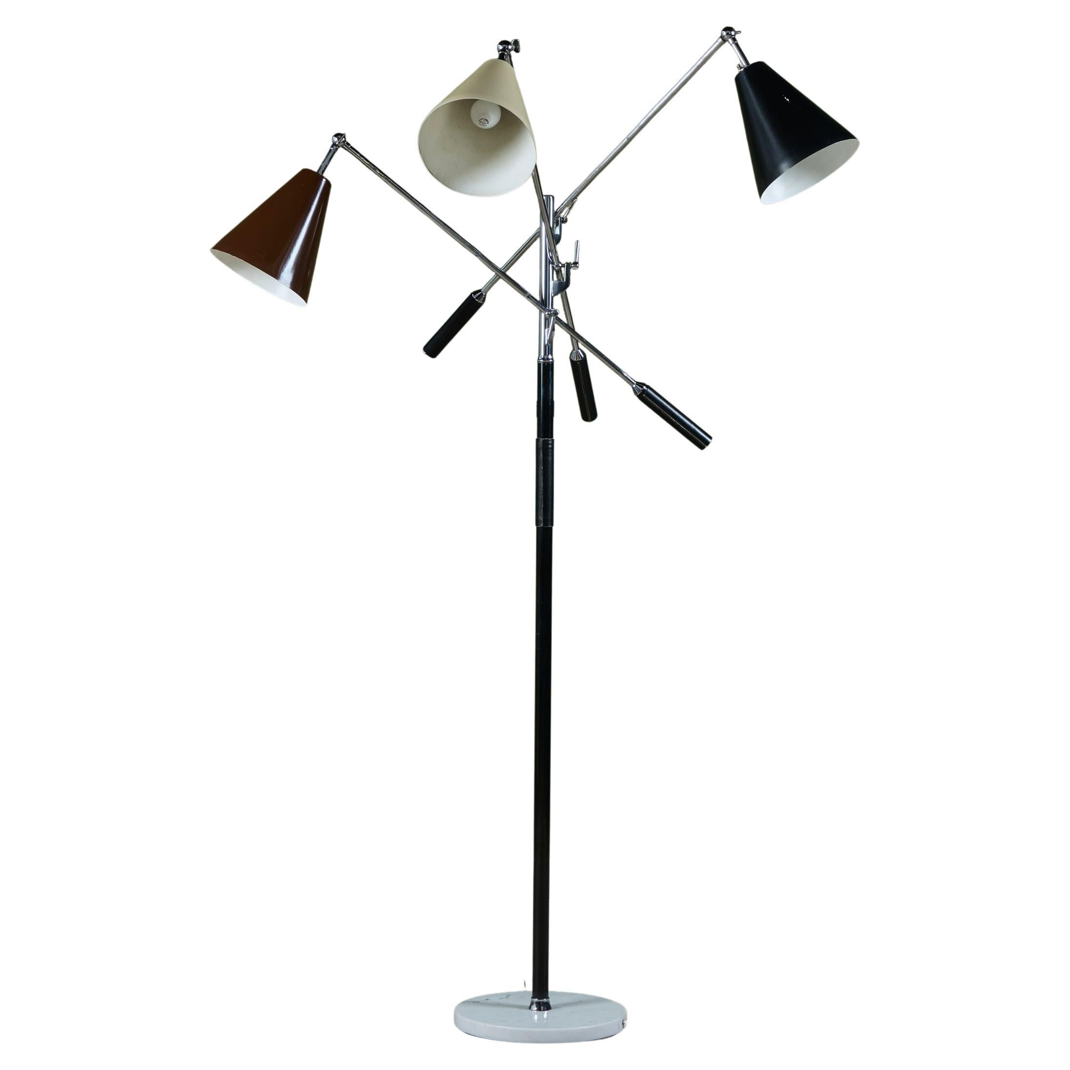 Gino Sarfatti Triennale Floor Lamp for Arteluce