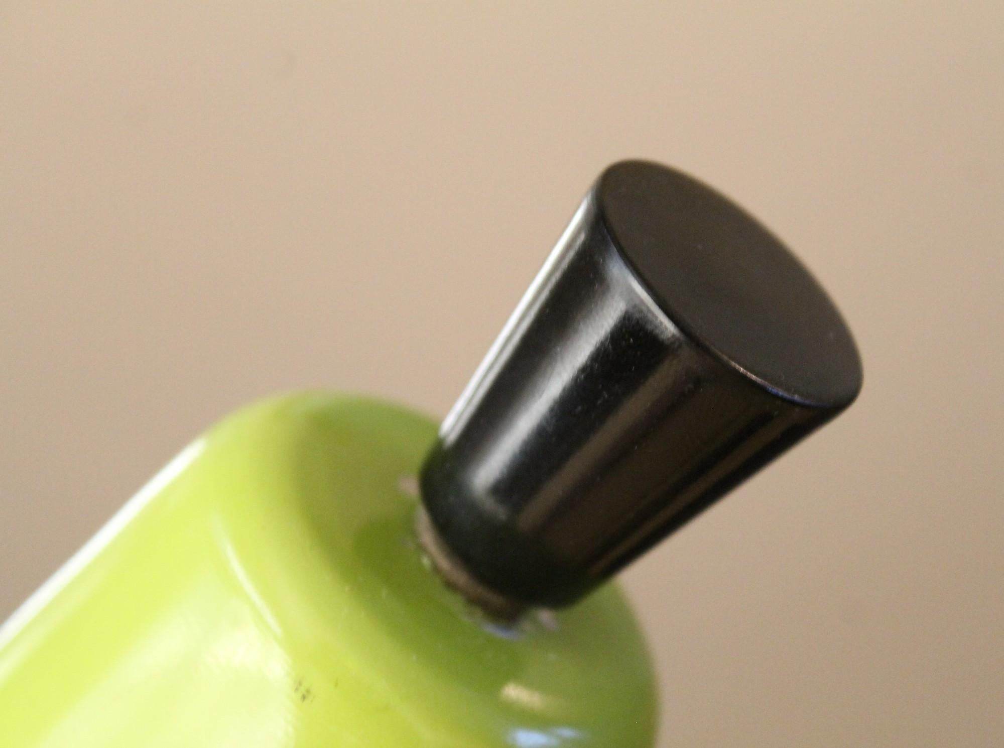Gino Sarfatti Tripod Italian Desk Lamp! 1950s Green Greta Grossman Grasshopper For Sale 3