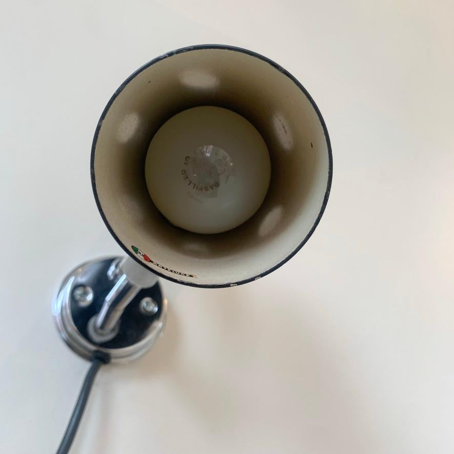 Gino Sarfatti Vintage Model 31 B Black Sconce,  Arteluce, Italy For Sale 3