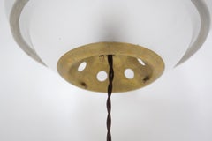 Gino Sarfatti Vintage White Basket Appliques