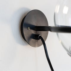 Gino Sarfatti wall lamp, Arteluce, 1 sphere version 1960, set of 4