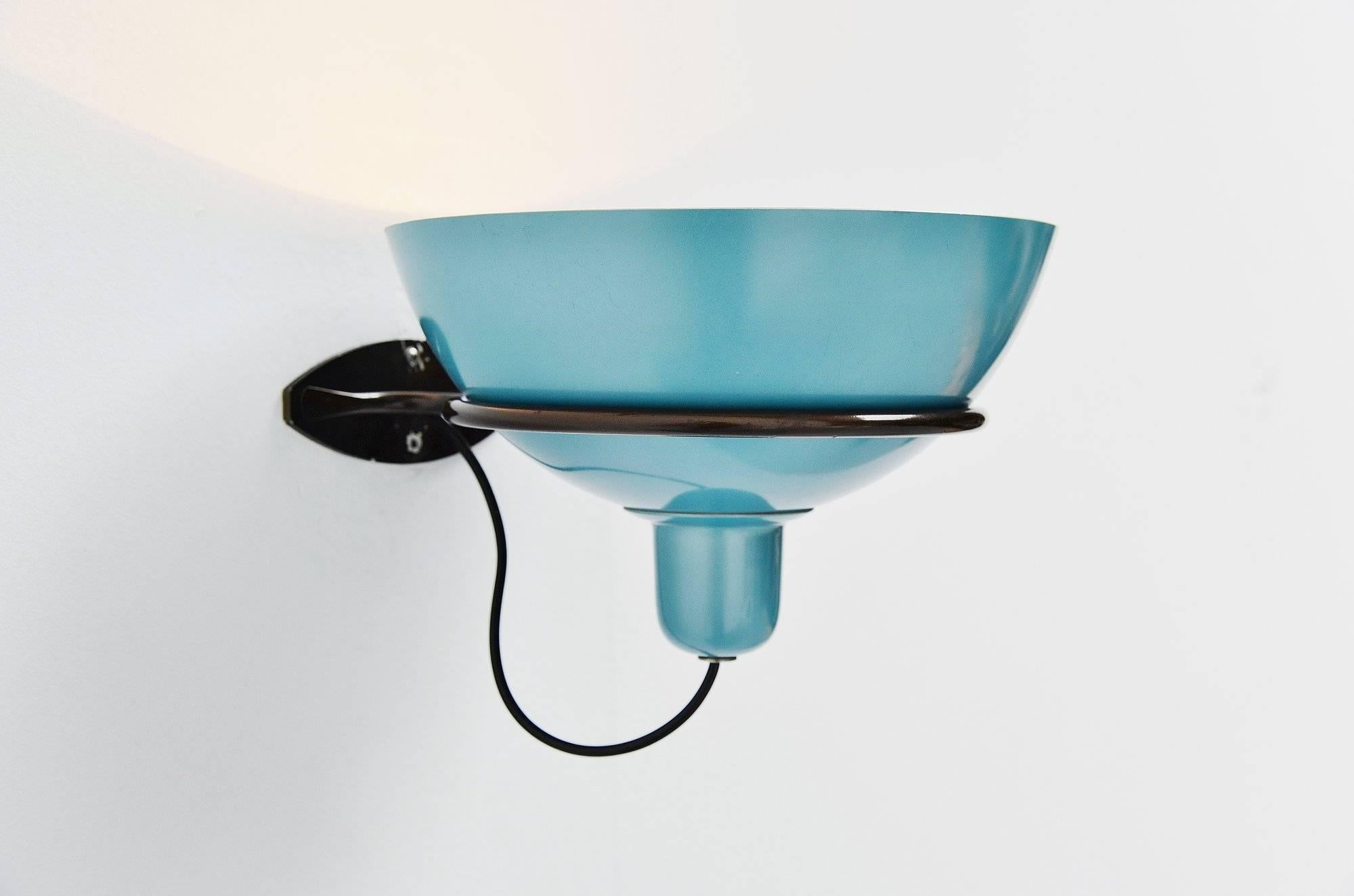 Anodized Gino Sarfatti Wall Lamp Model 2/2 Arteluce, 1960