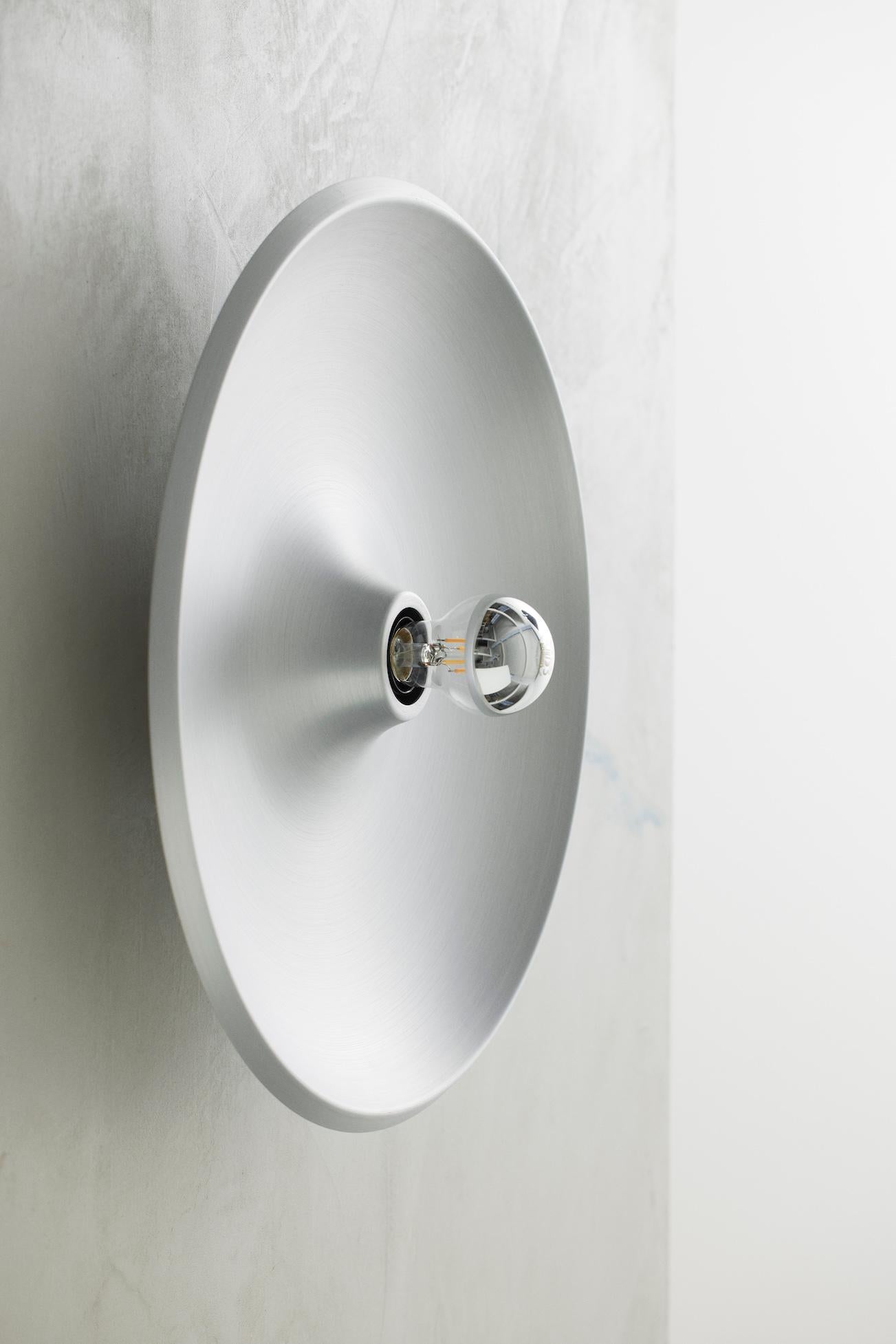 Aplique Gino Sarfatti Modelo 262 Aluminio satinado en venta 4