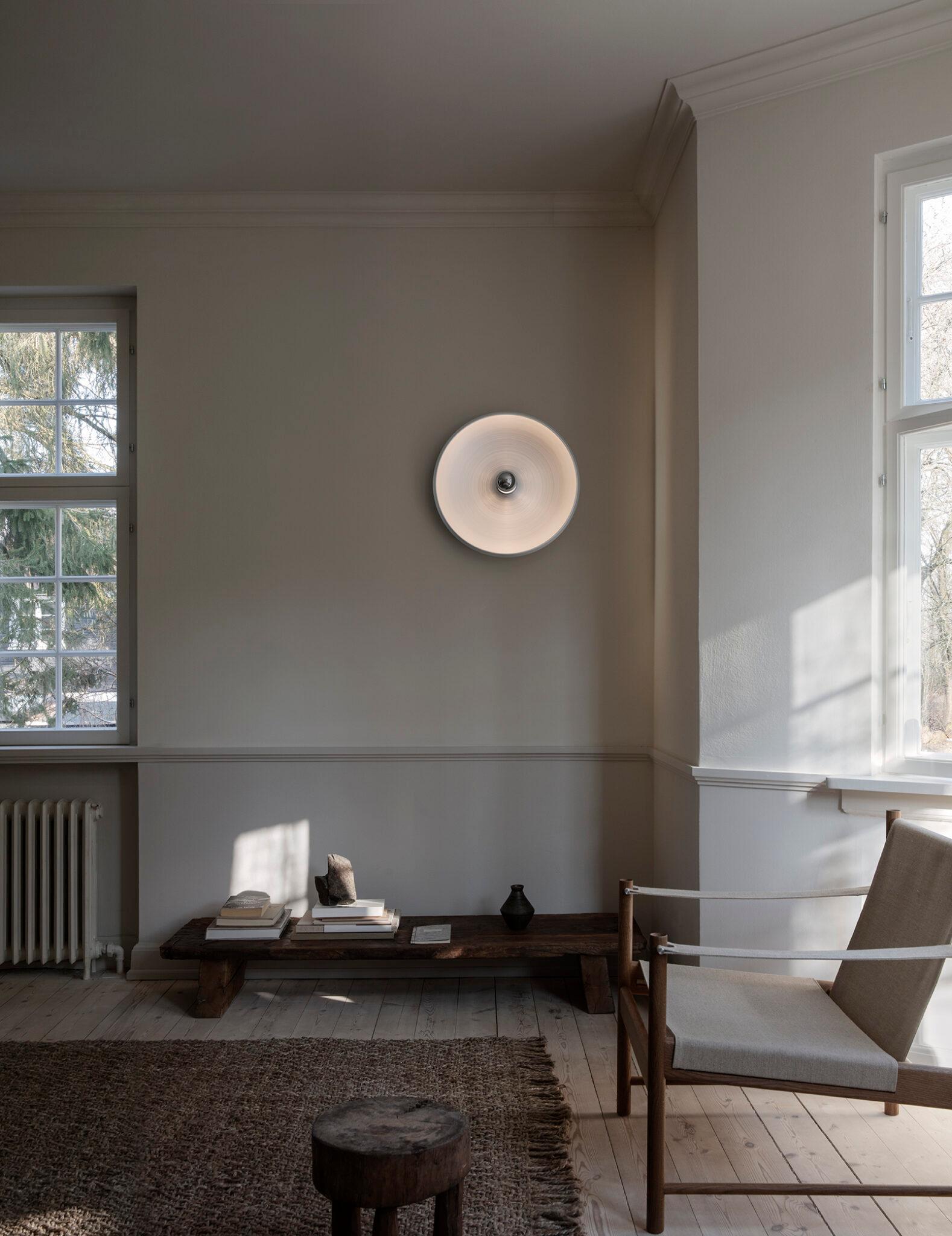 Aplique Gino Sarfatti Modelo 262 Aluminio satinado Siglo XXI y contemporáneo en venta