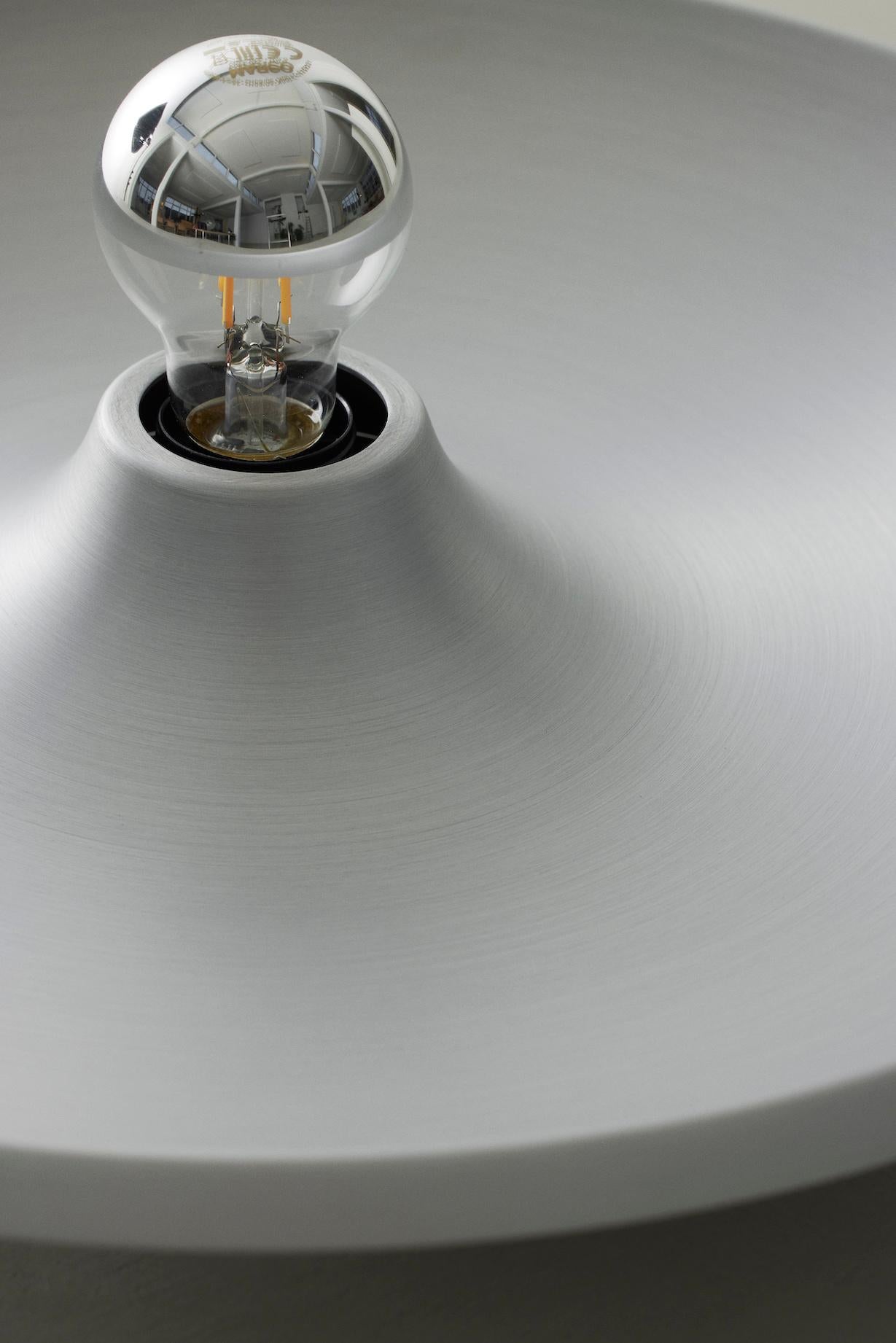 Aplique Gino Sarfatti Modelo 262 Aluminio satinado en venta 2