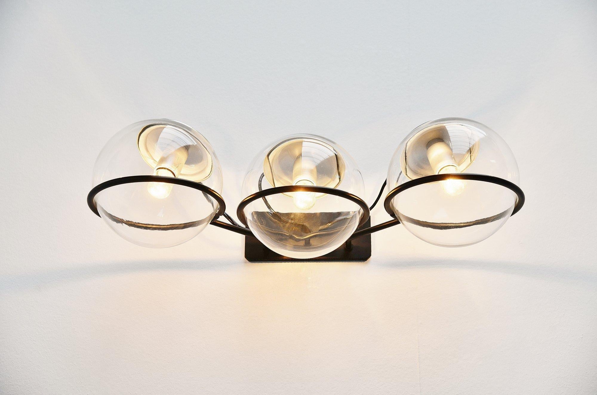 Gino Sarfatti Wall Lamps Model 237/3 Arteluce, 1959 In Good Condition For Sale In Roosendaal, Noord Brabant