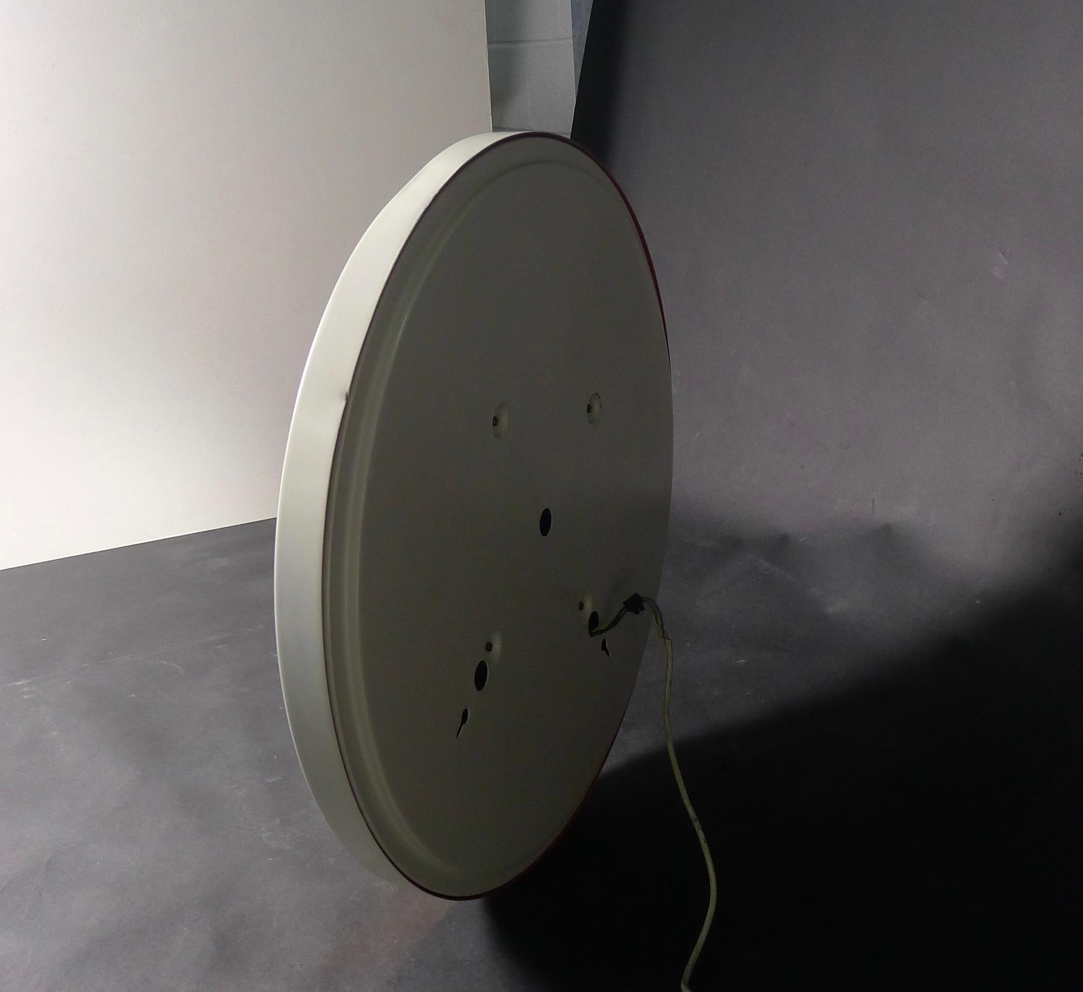Gino Sarfatti, Wall Mirror with Lights, Model 51/B, Design 1971, Arteluce, Italy 2