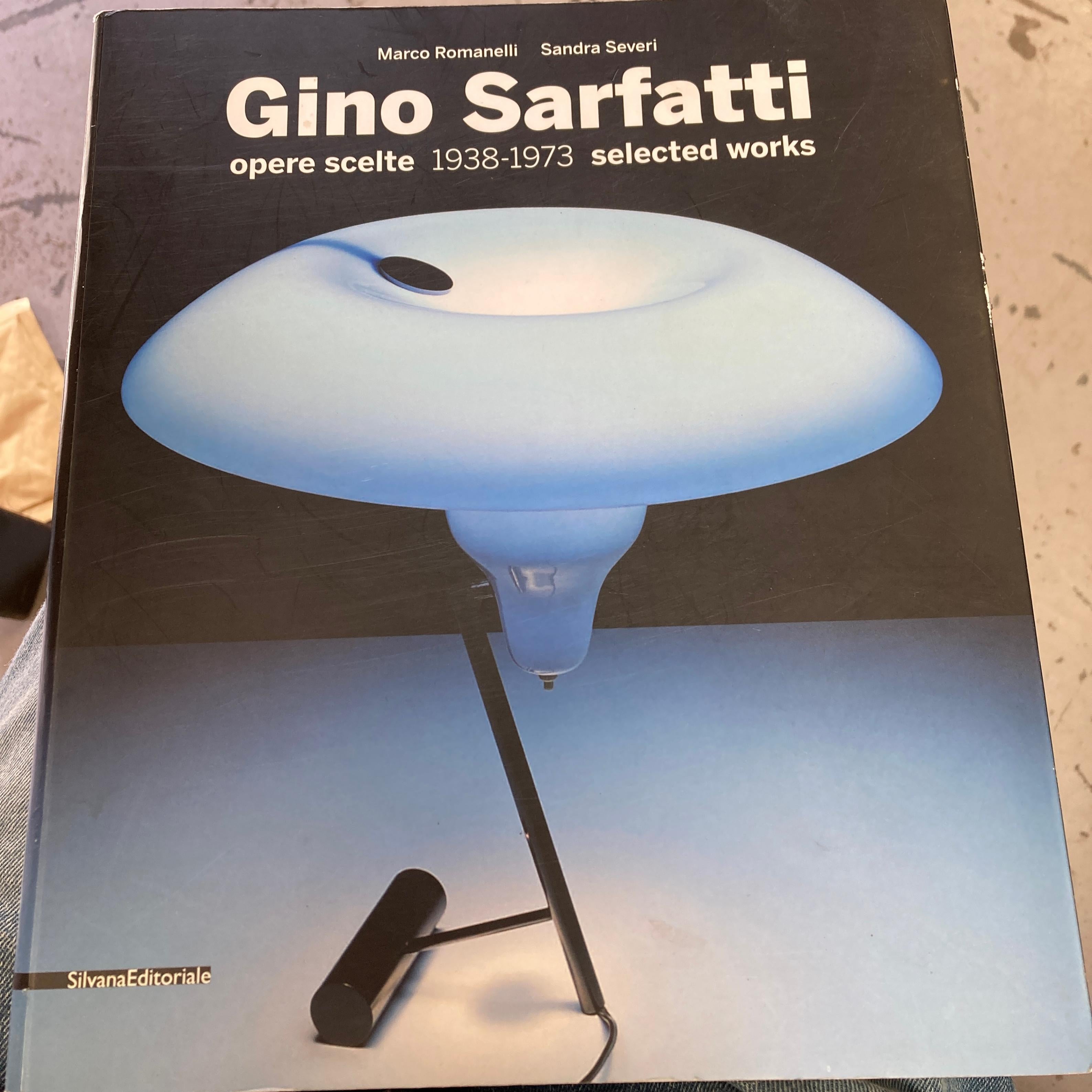 Gino Sarfatti, Lampada da terra telescopica gialla, modello 1045, design 1948, Arteluce in vendita 8