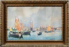 Gino Scalatelli (Venetian painter) - Early 20th century landscape painting