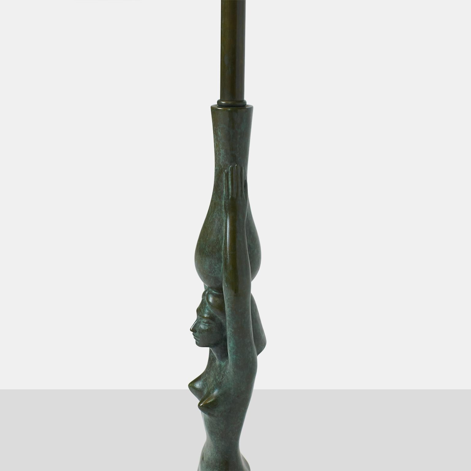 Gino Scarpa Floor Lamp in Bronze 1