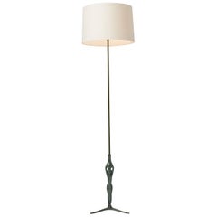 Gino Scarpa Floor Lamp in Bronze