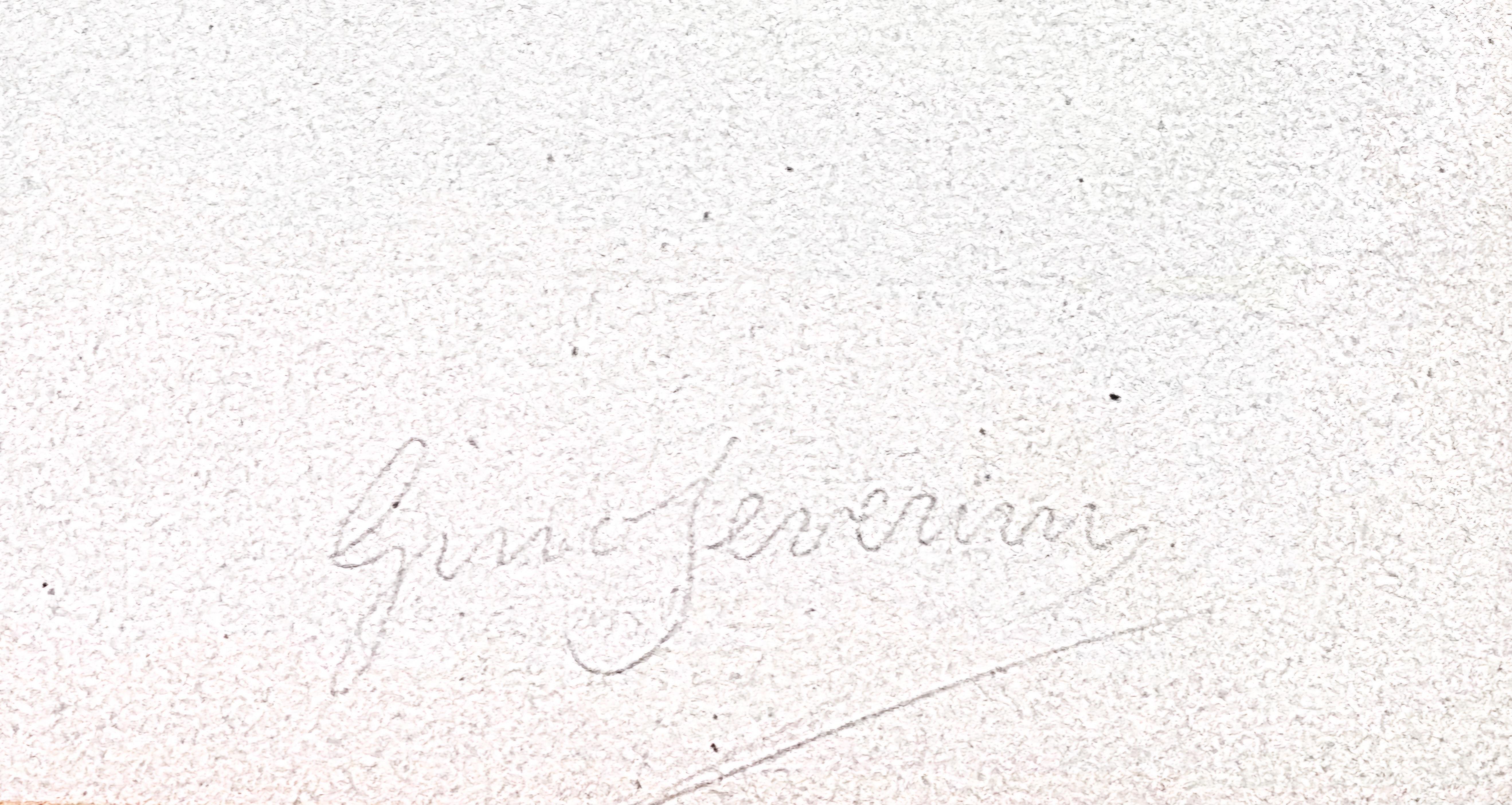Futurista GINO SEVERINI - Arlecchino 1965, Litografia firmata a mano in vendita
