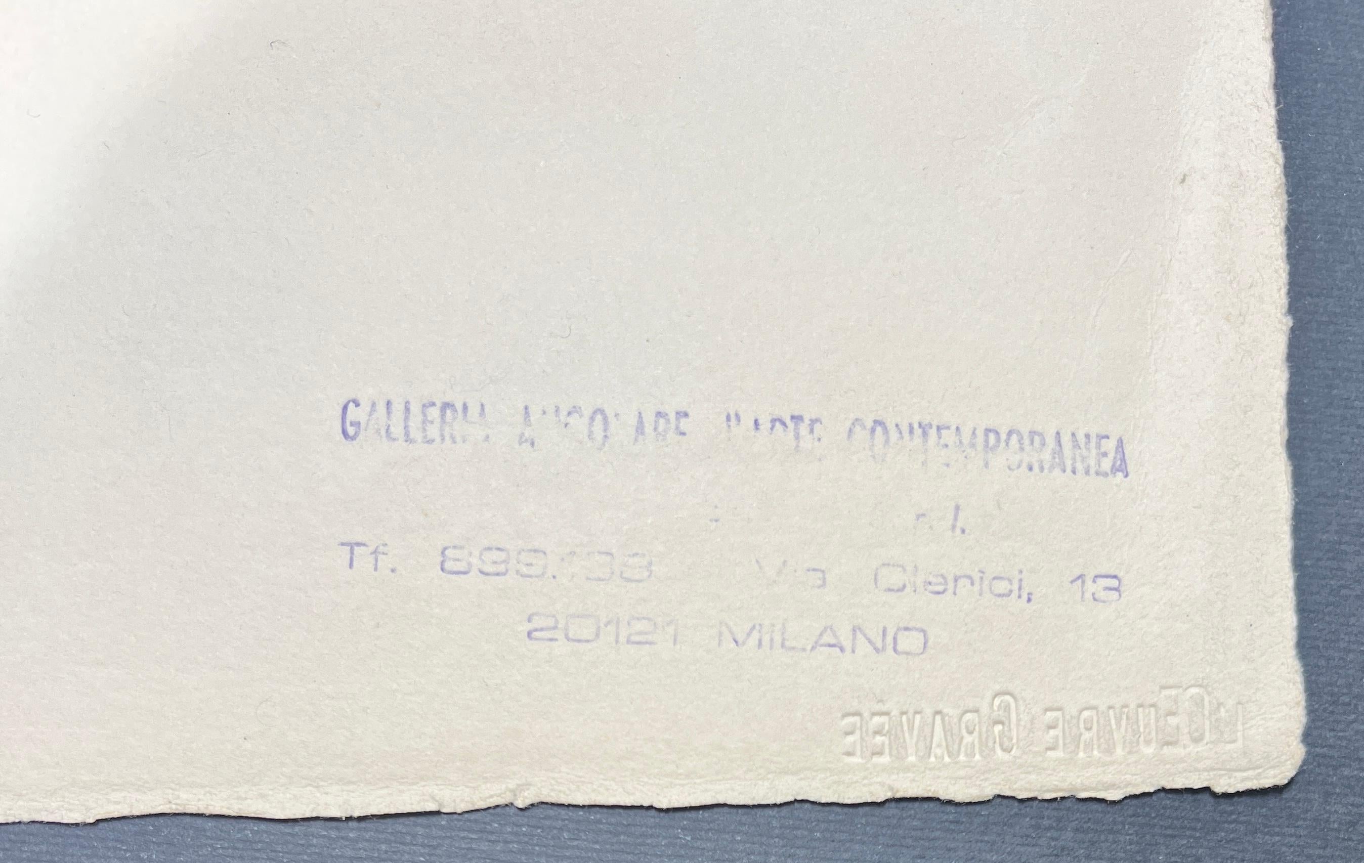 Gino Severini (1883 - 1966) - Danseuse - Seven-color lithograph - 1957 For Sale 5