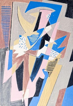 Gino Severini (1883 - 1966) - Danzatrice - Litografia a sette colori - 1957