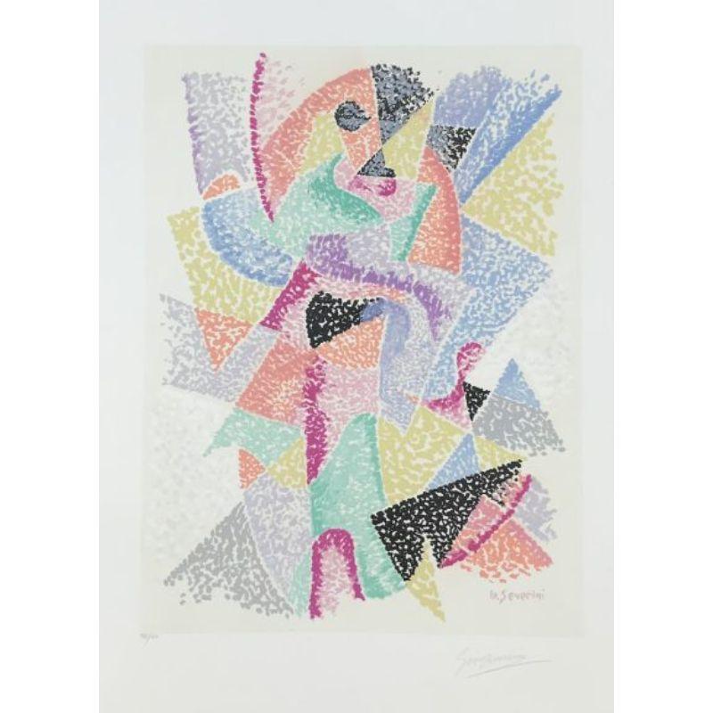 Gino Severini ( 1883 - 1966 ) - ARLECCHINO - hand-signed lithography, 1965

Additional information:
Gino Severini ( 1883, 1966 )
Material: Color lithograph on Magnani paper ( 10 colors )
Edited in 1965
Limited edition in 80 copies
Current exemplar