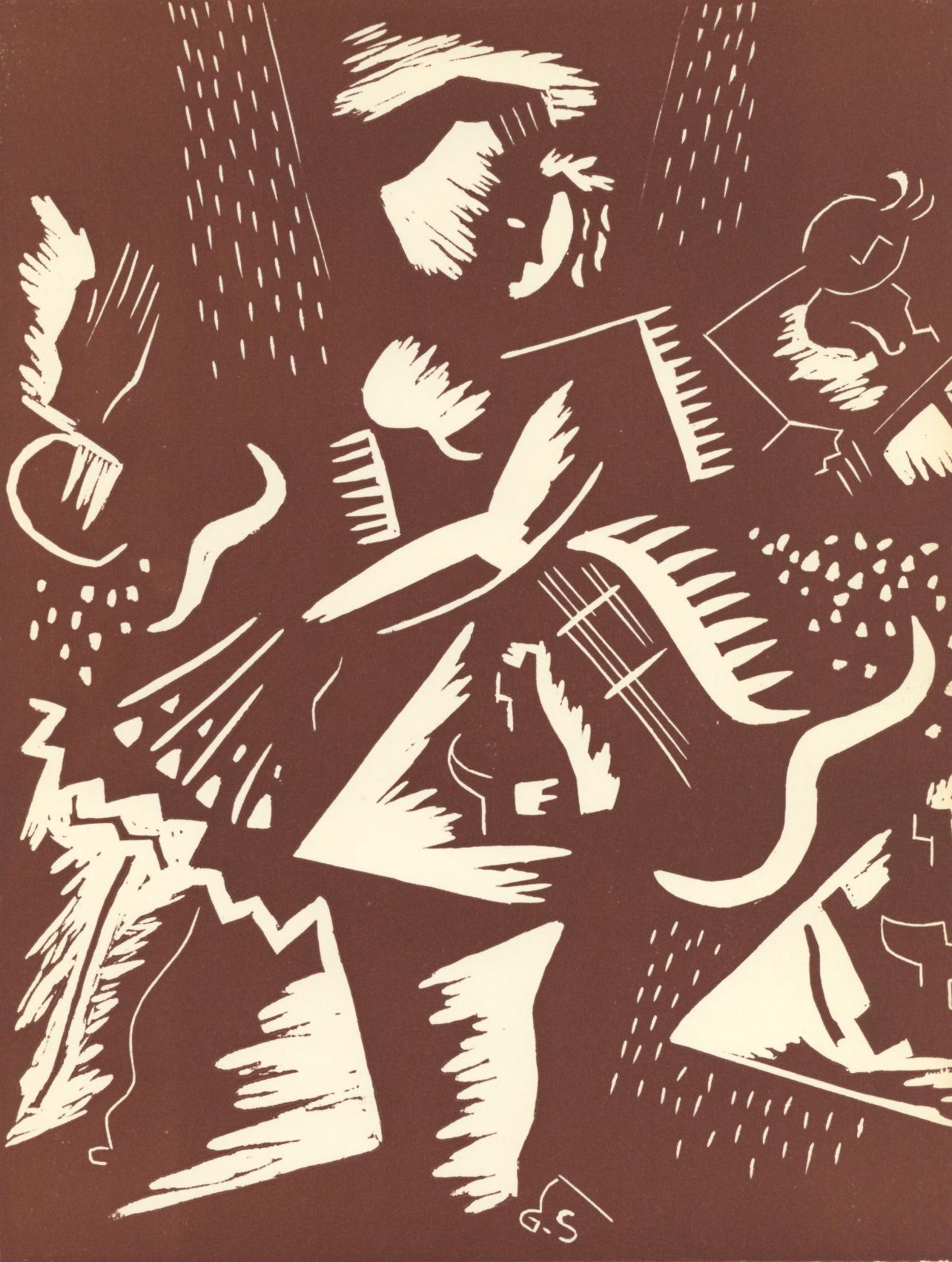 Severini, Gravure Futuriste, XXe Siècle (after)