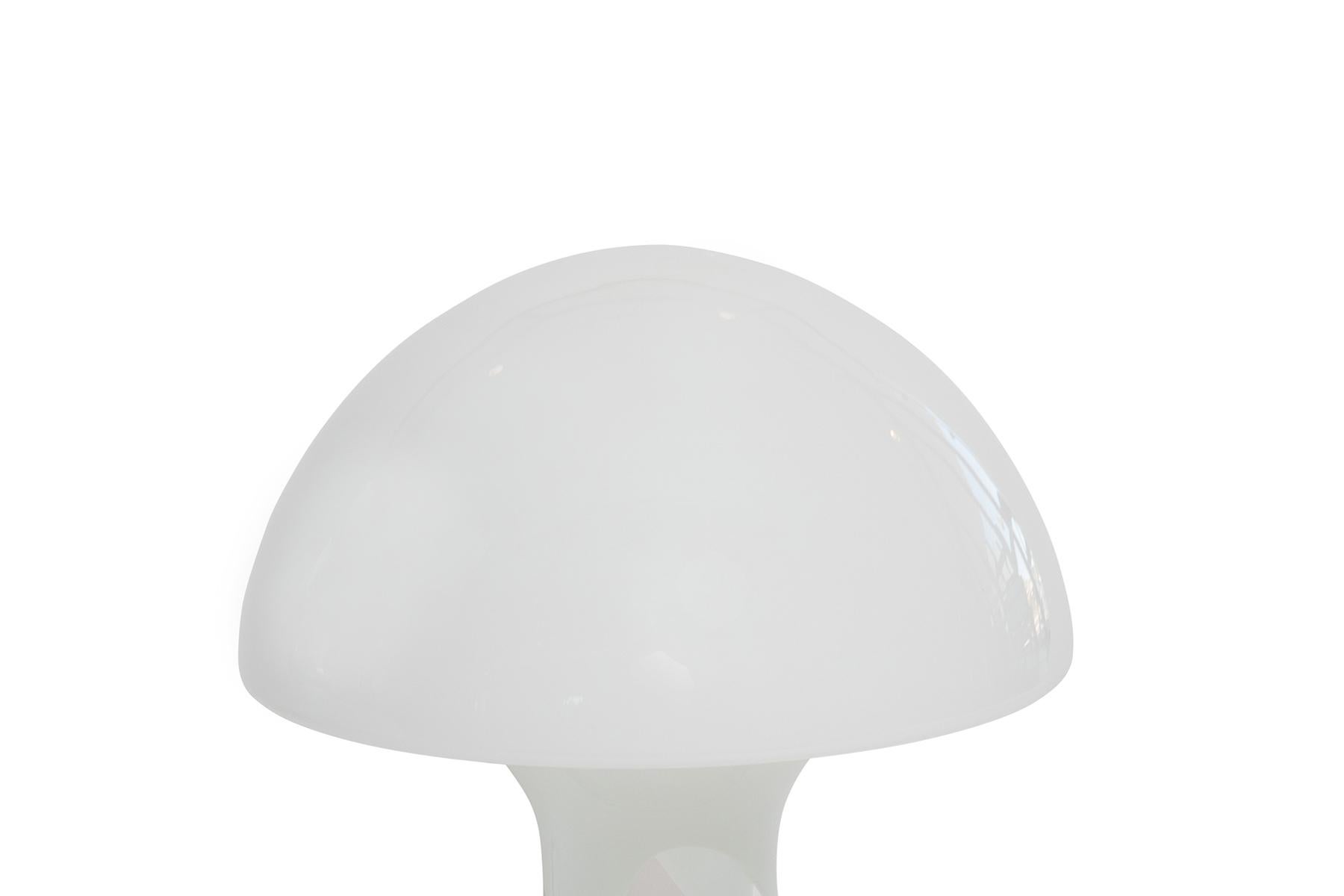 Mid-Century Modern Gino Vistosi Glass Table Lamp