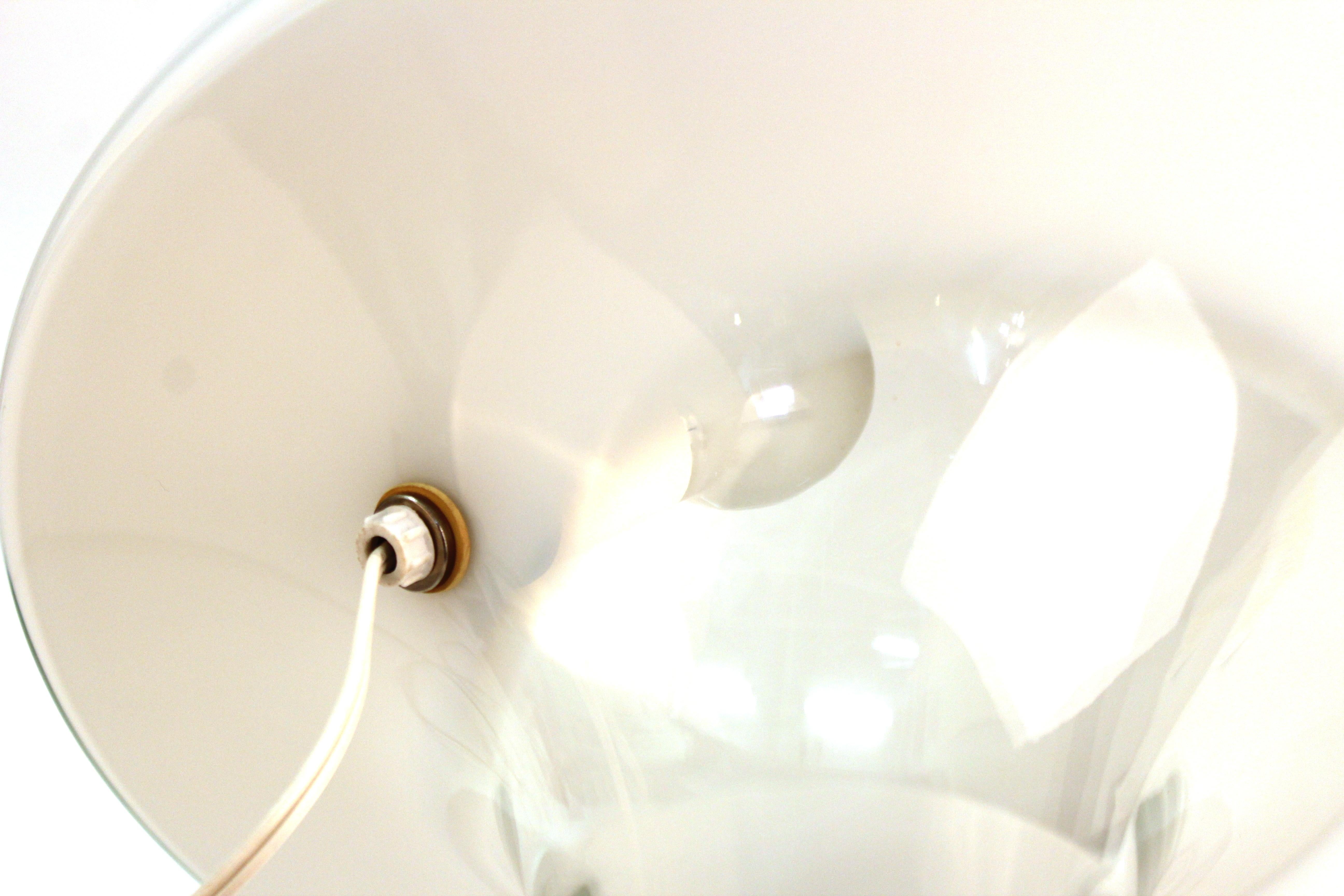 Gino Vistosi Italian Modern Murano Glass Mushroom Table Lamp 2