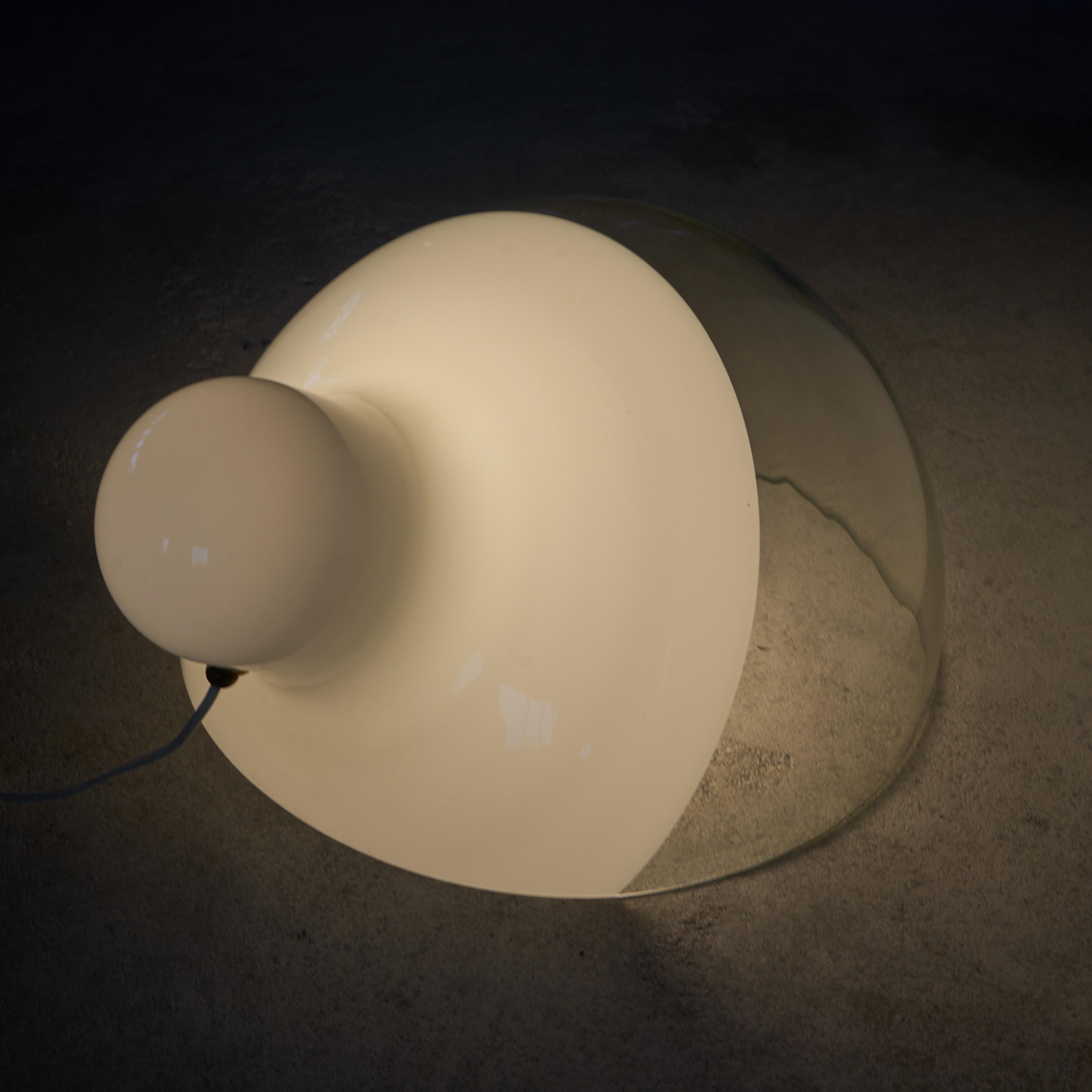 Große Tisch- oder Stehlampe von Gino Vistosi für Vetreria Vistosi (Glas) im Angebot