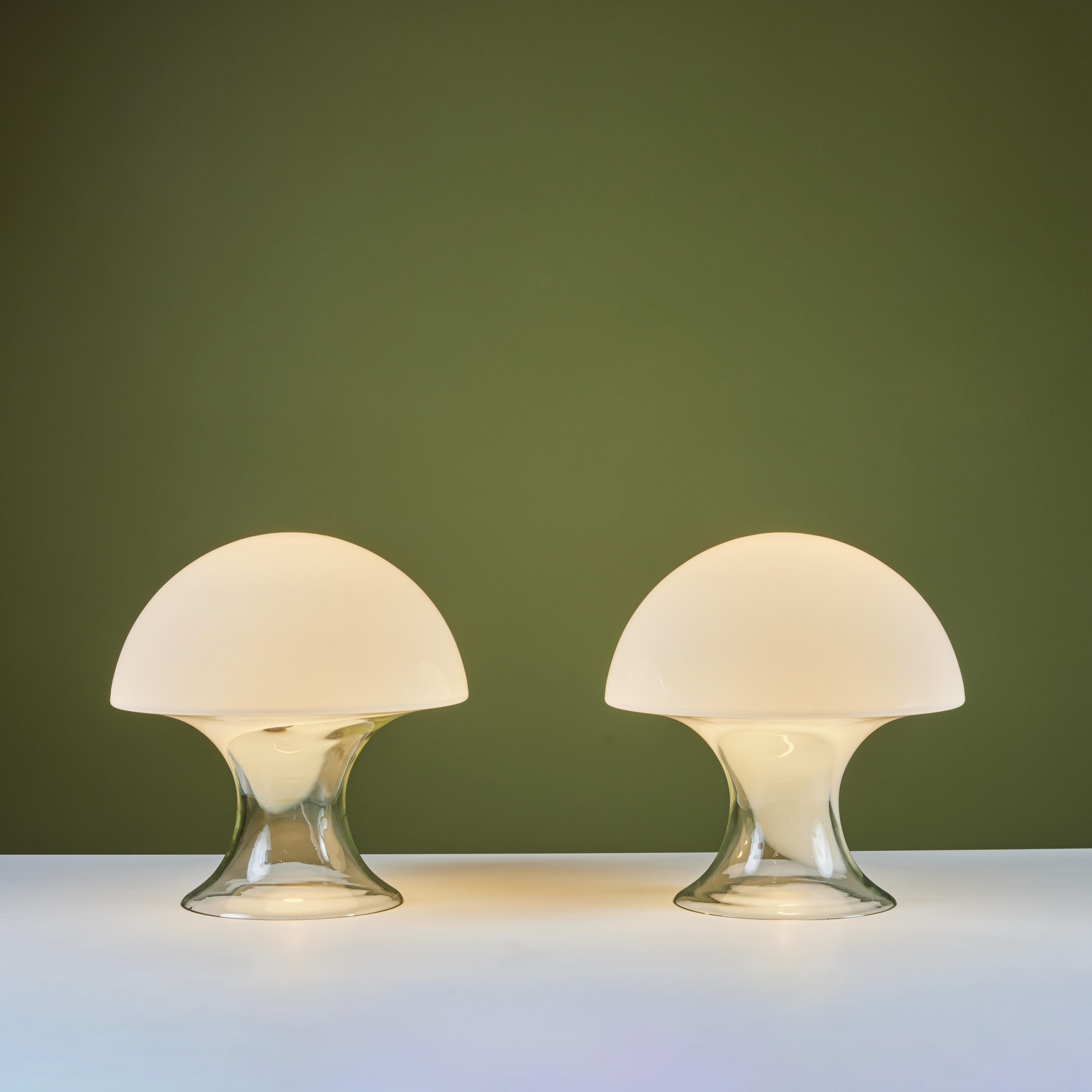 Gino Vistosi Murano Glass Mushroom Lamp 4
