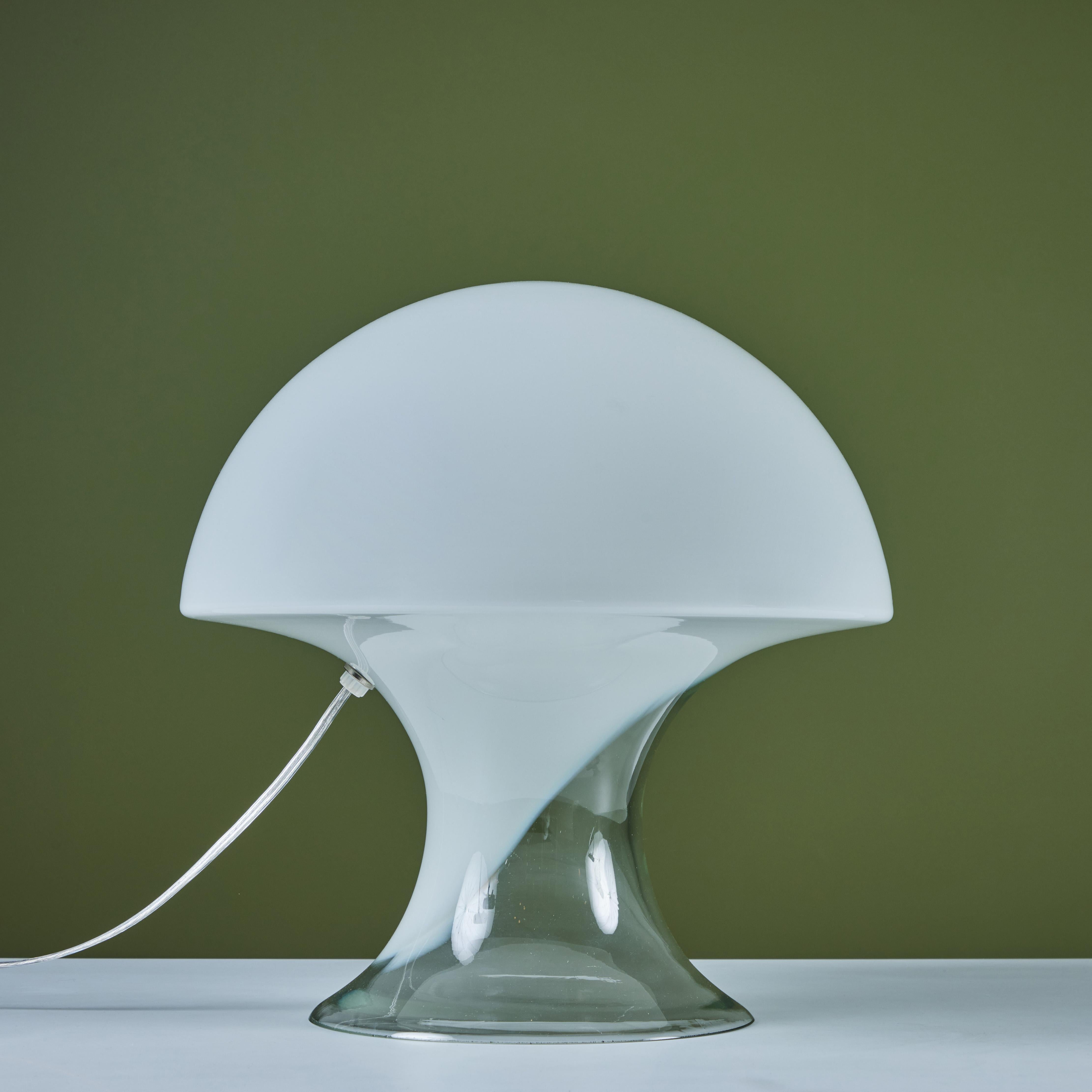 Late 20th Century Gino Vistosi Murano Glass Mushroom Lamp