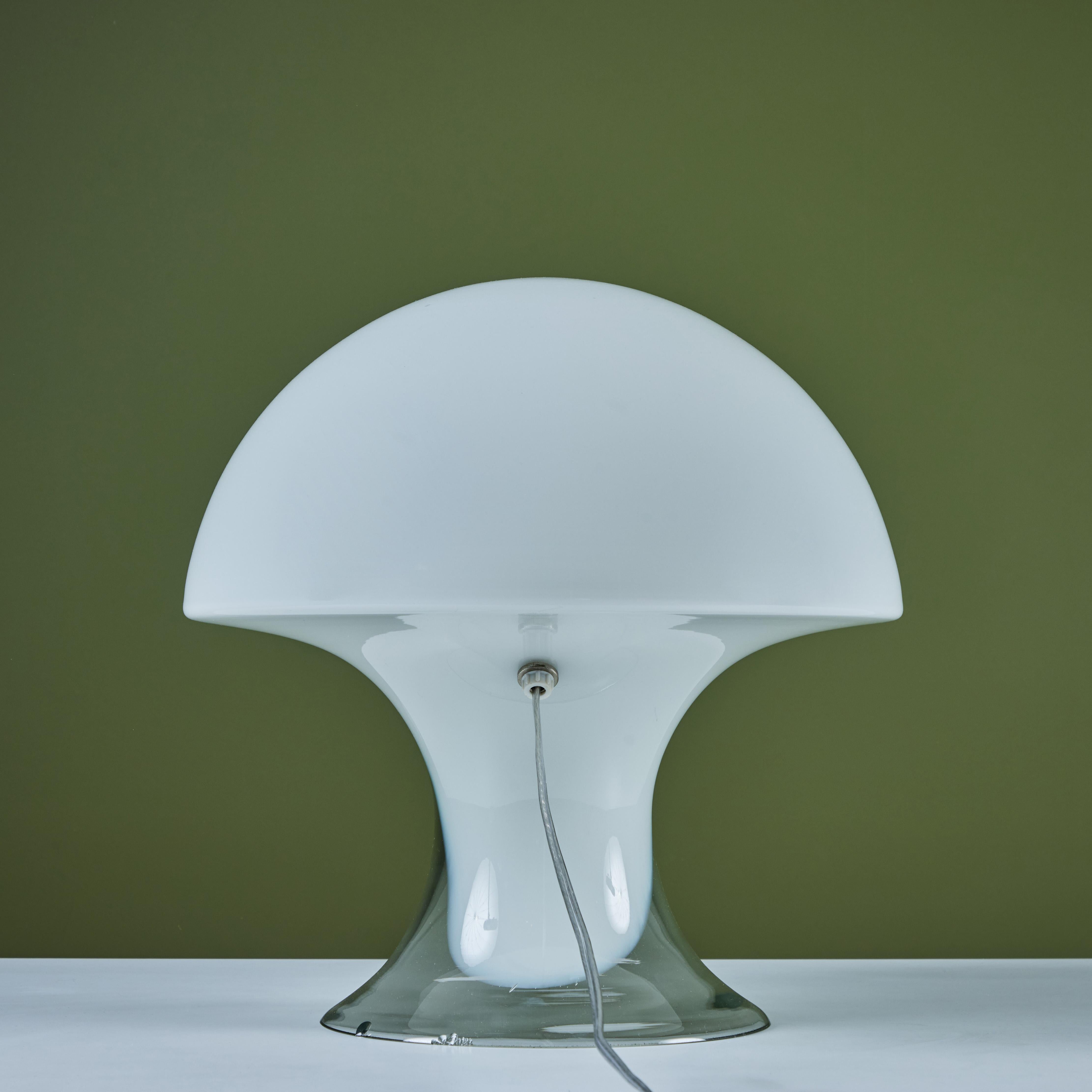 Gino Vistosi Murano Glass Mushroom Lamp 1