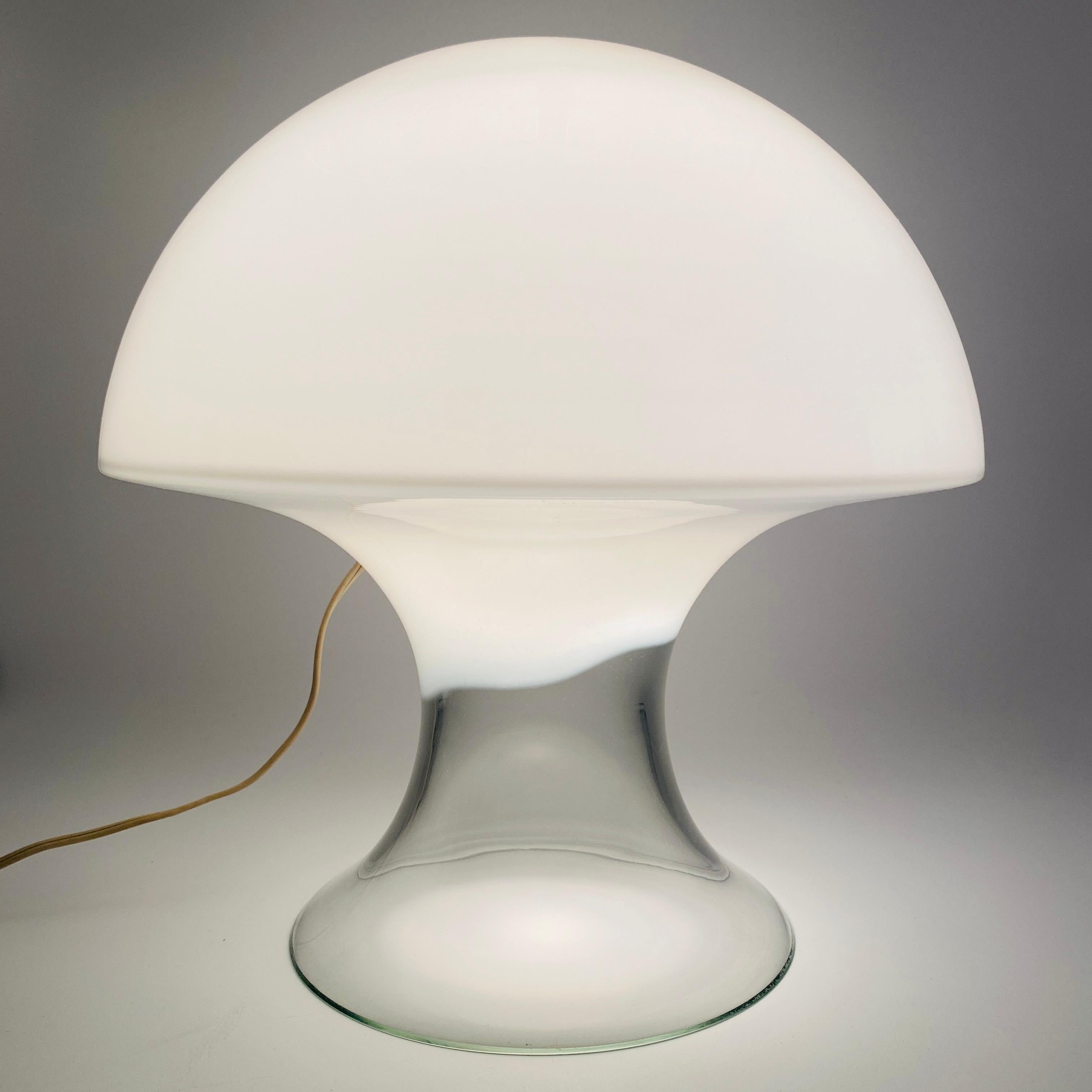 Gino Vistosi Murano Glass Mushroom Table Lamp Italy 1960s For Sale 11