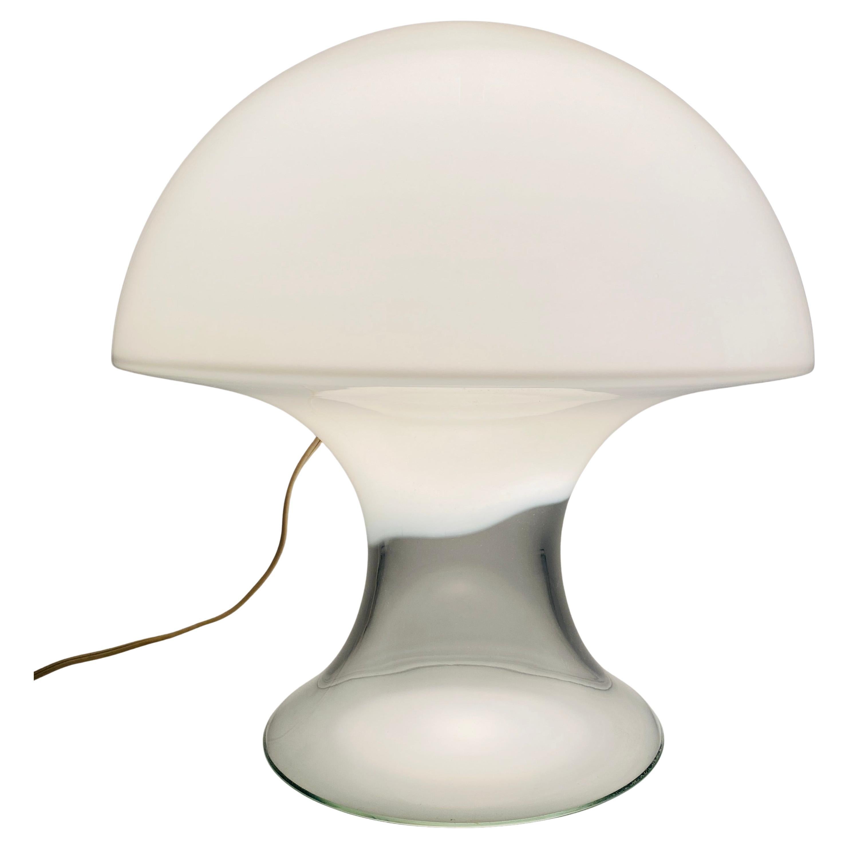 Gino Vistosi Murano Glass Mushroom Table Lamp Italy 1960s For Sale