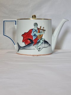Ginori 1735 Luke Edward Hall's "Il Viaggio Di Nettuno" Teapot, Italy, 2023