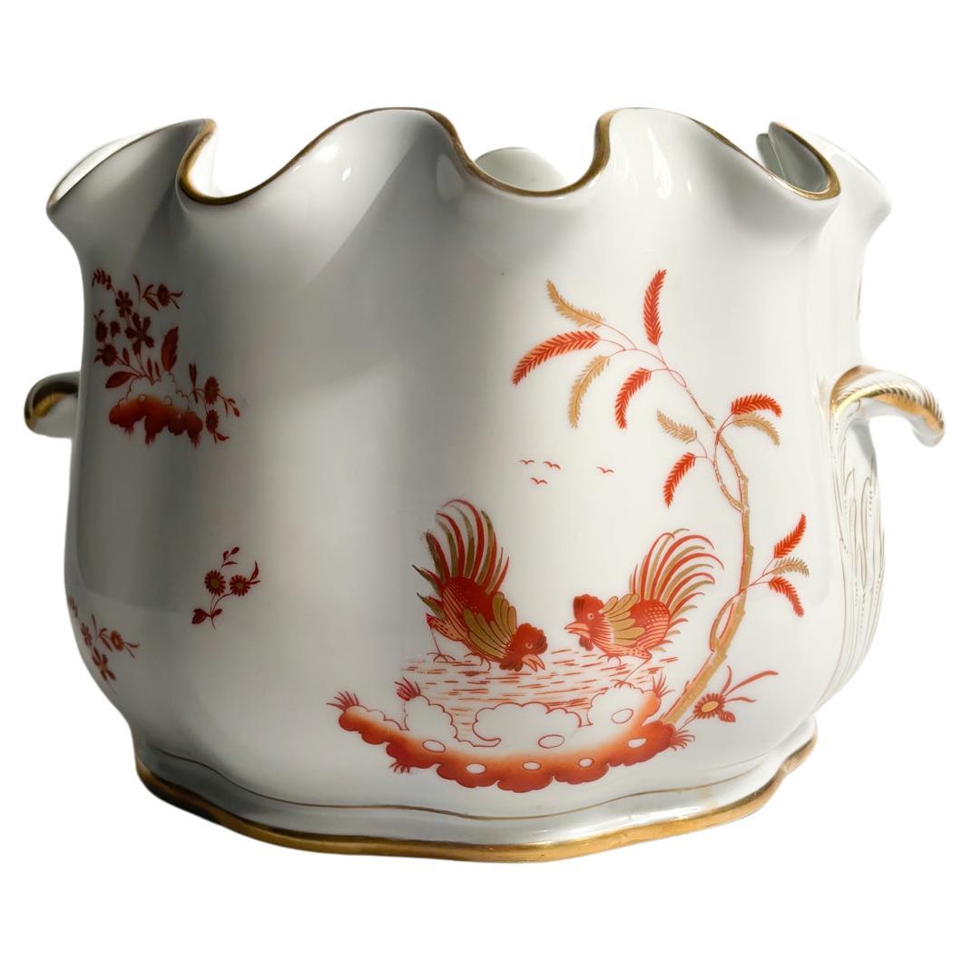 Ginori Doccia Porcelain Refresher Vase Galli Rossi Series 1950s