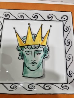 Ginori Luke Edward Hall's "Il Viaggio di Nettuno" Squared Orange Vide Poche 2025