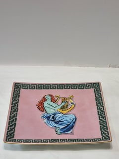 Ginori Luke Edward Hall's "Il Viaggio Di Nettuno" Squared Pink Plate, 2025