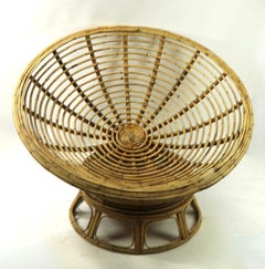 Ginormous Swivel Papasan Chair