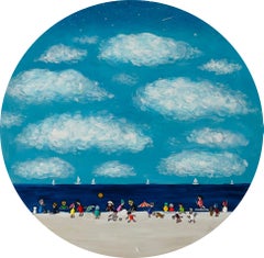 Ocean View - Sea View - The Beach - Surfing - Blue Sky and Cloud