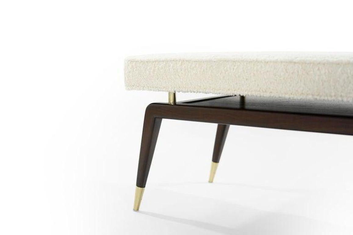 Gio Bench in Special Walnut by Stamford Modern For Sale 3