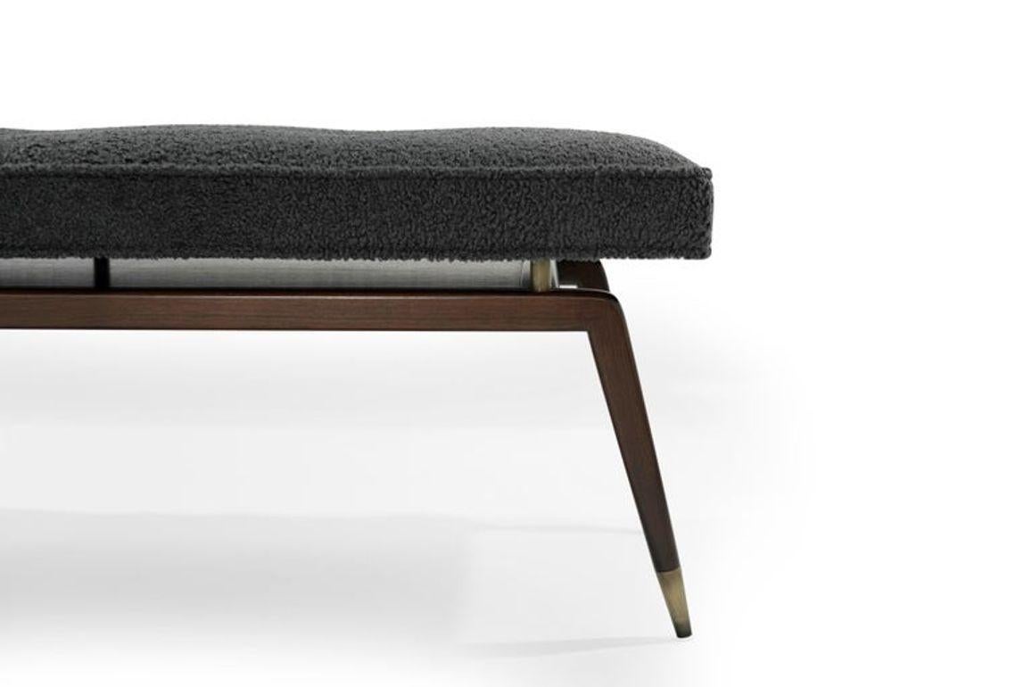 Gio Bench in Special Walnut by Stamford Modern In New Condition For Sale In Westport, CT
