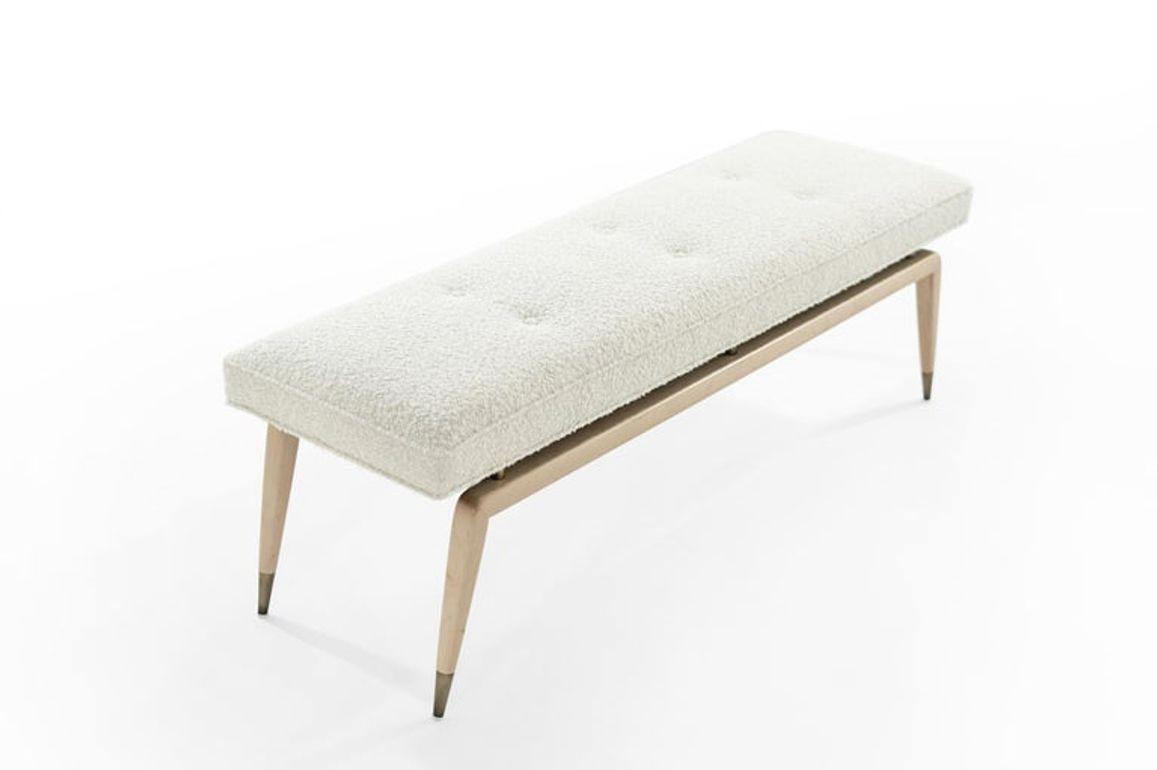 American Gio Bench in White Oak by Stamford Modern For Sale
