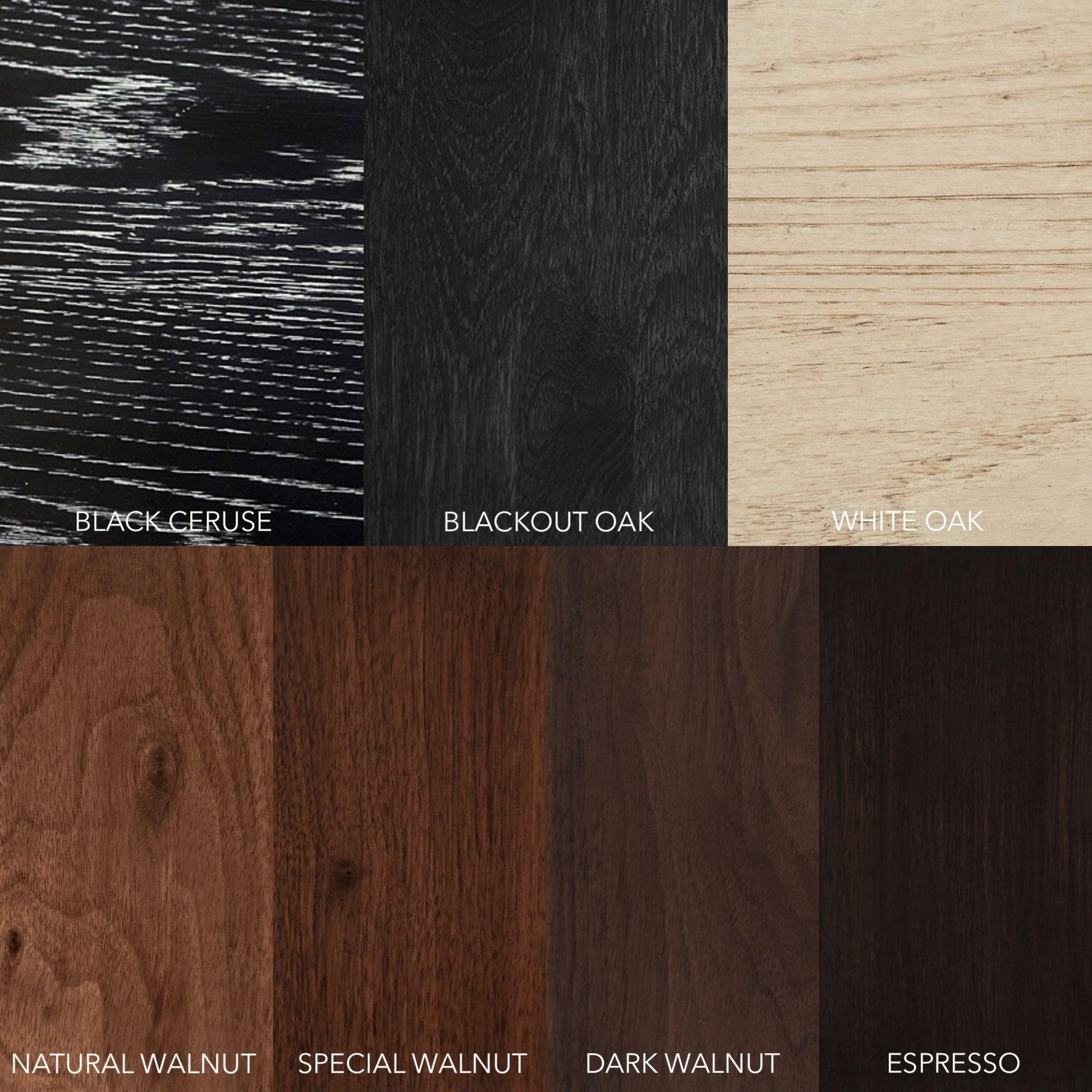Ottone Panca GIO Serie 72 in noce scuro di Stamford Modern in vendita