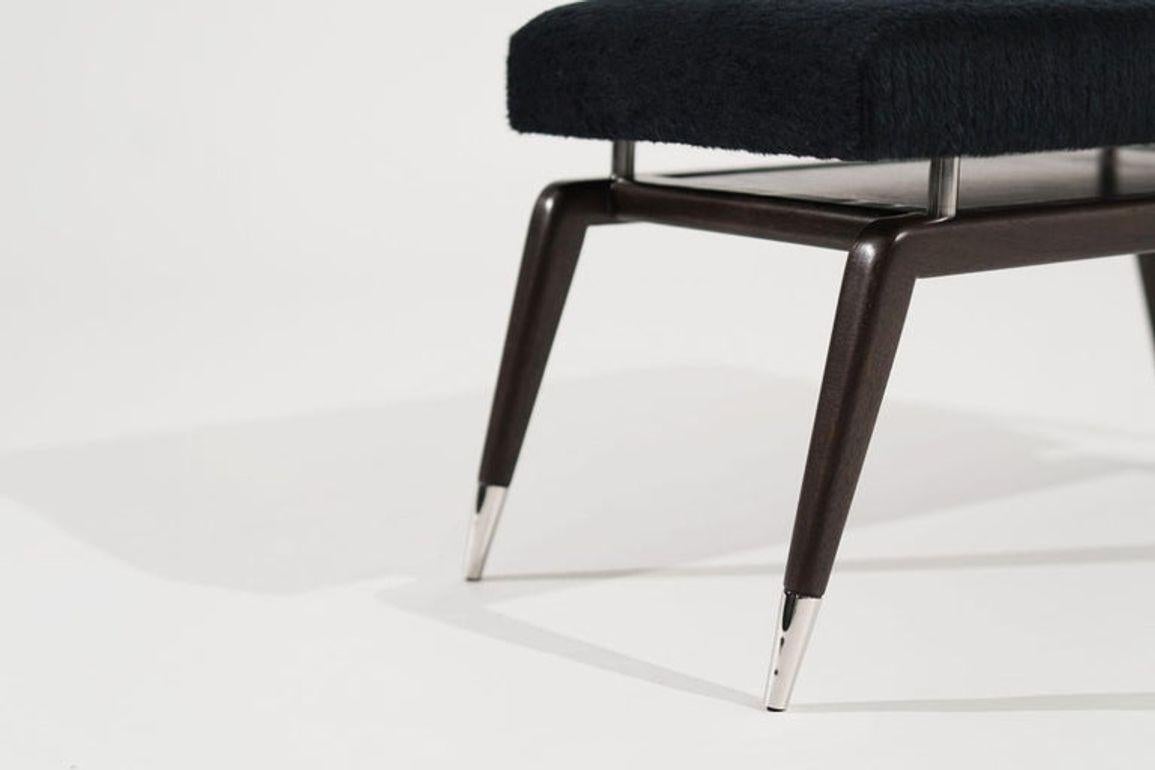 Mid-Century Modern Banc GIO Series 32 Espresso de Stamford Modern en vente
