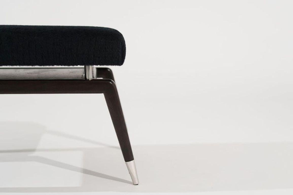 Américain Banc GIO Series 32 Espresso de Stamford Modern en vente