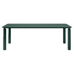 Gio Green Walnut Wood Dining Table by Norberto Delfinetti