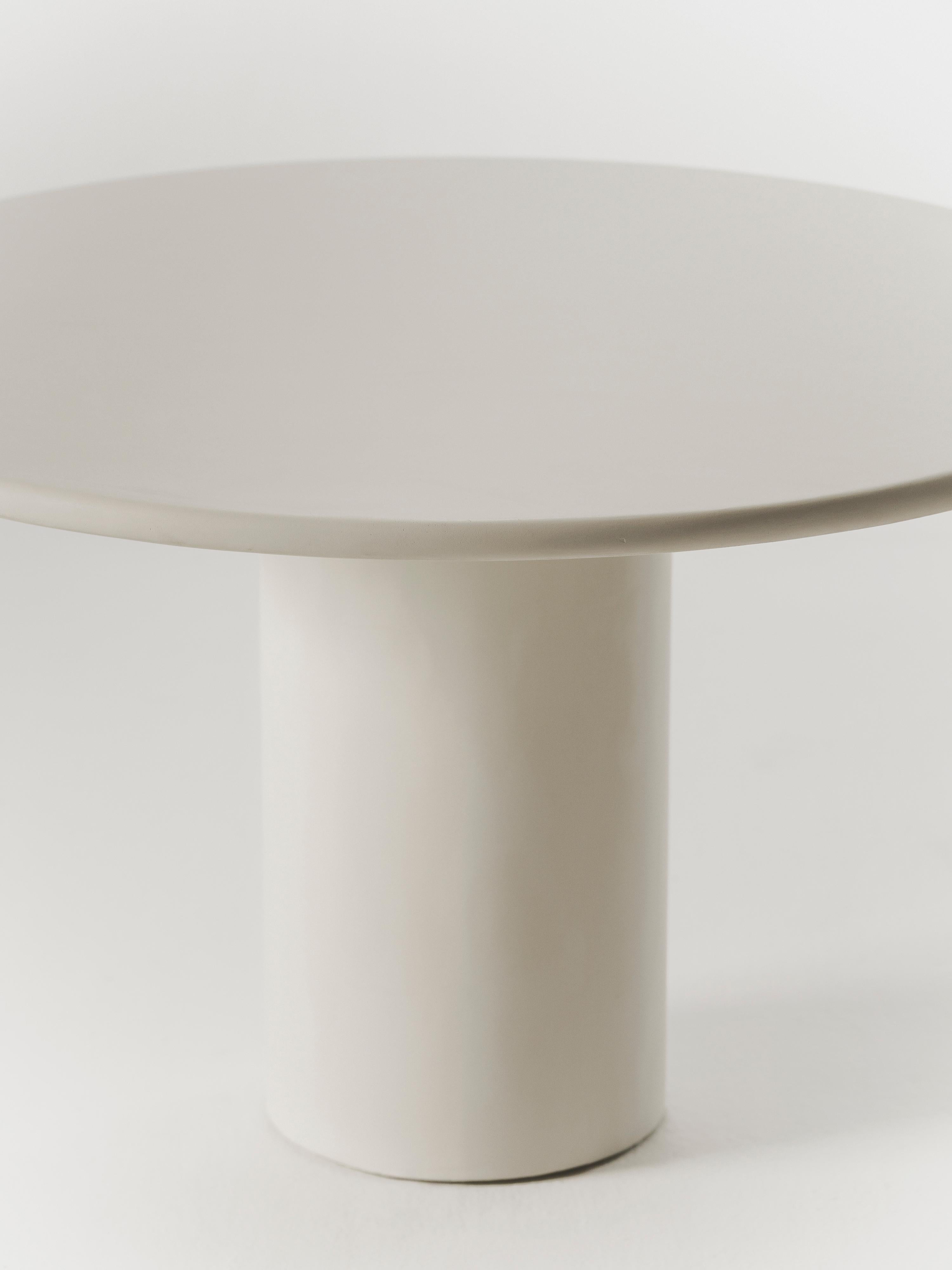 Hand-Crafted Gio Microcement Dining Table by Marlot Baus For Sale