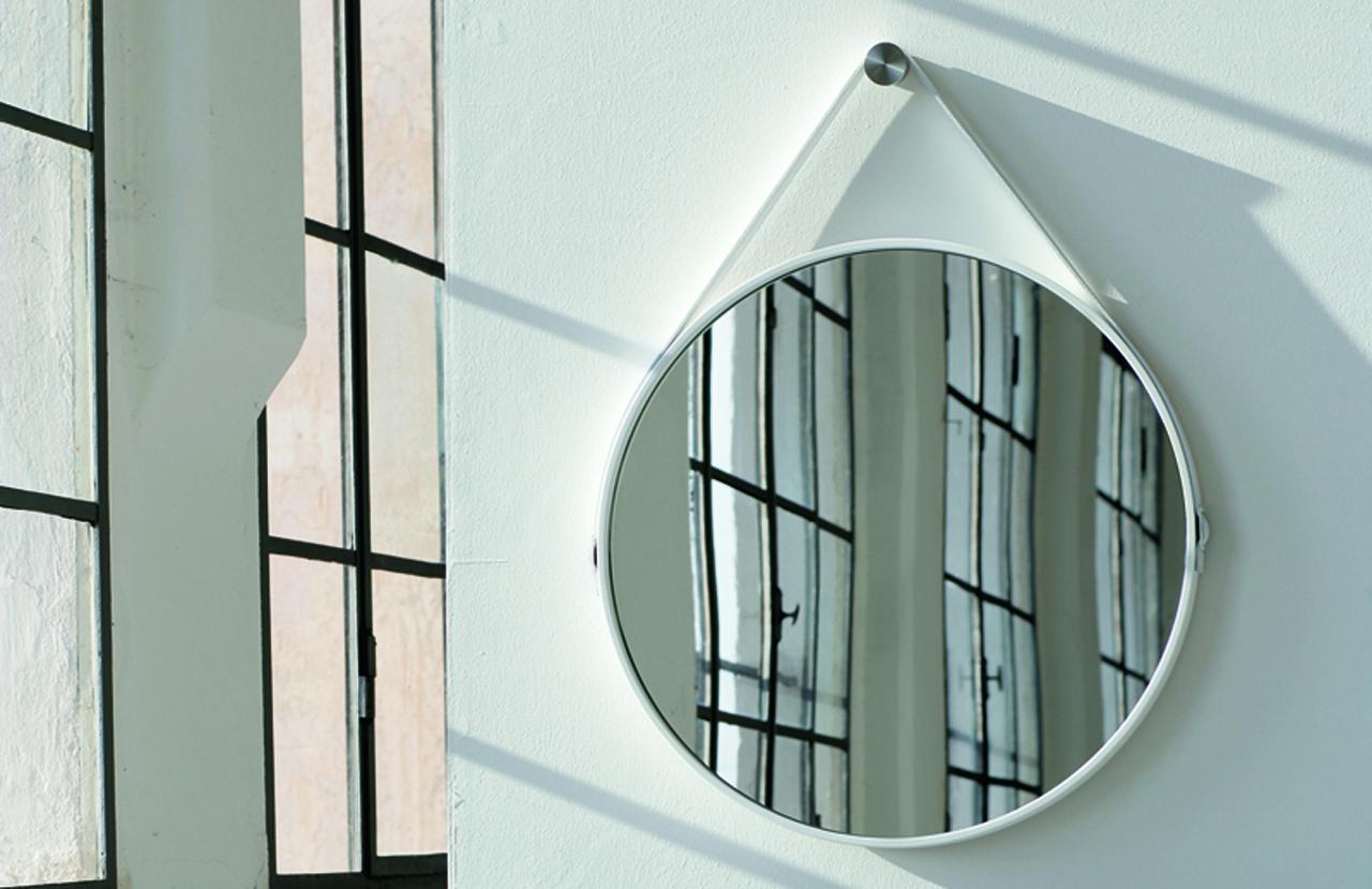 Post-Modern Gio Mirror by Doimo Brasil For Sale