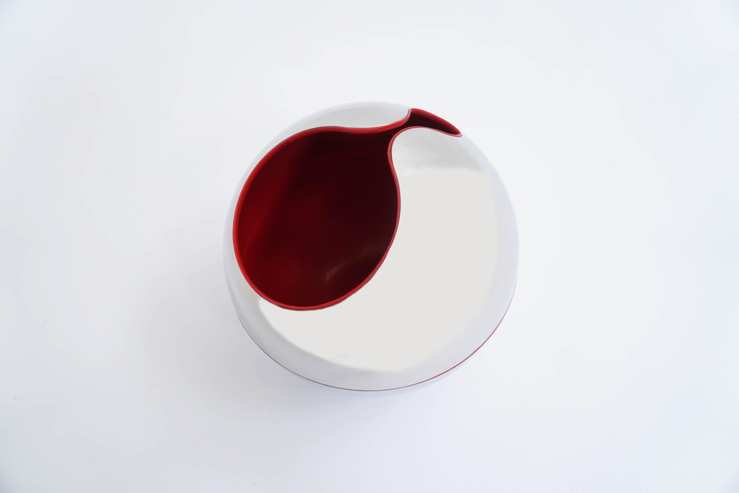 Modern Gio Pomodoro Nr. Edition 199 Feminine Sculpture Vase Model Sphere
