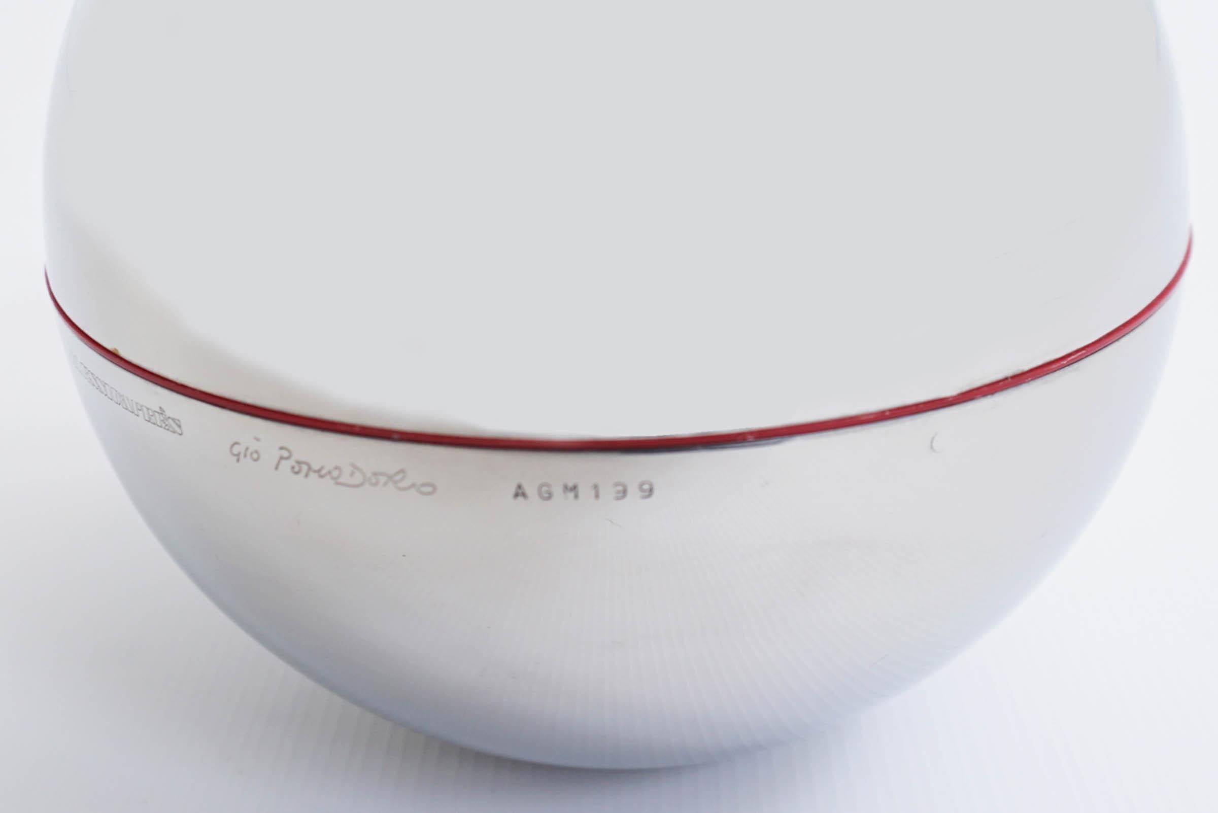 Gio Pomodoro Nr. Edition 199 Feminine Sculpture Vase Model Sphere In Good Condition In Morbio Inferiore, CH