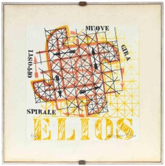 Elios - Lithograph by Giò Pomodoro - 1970s