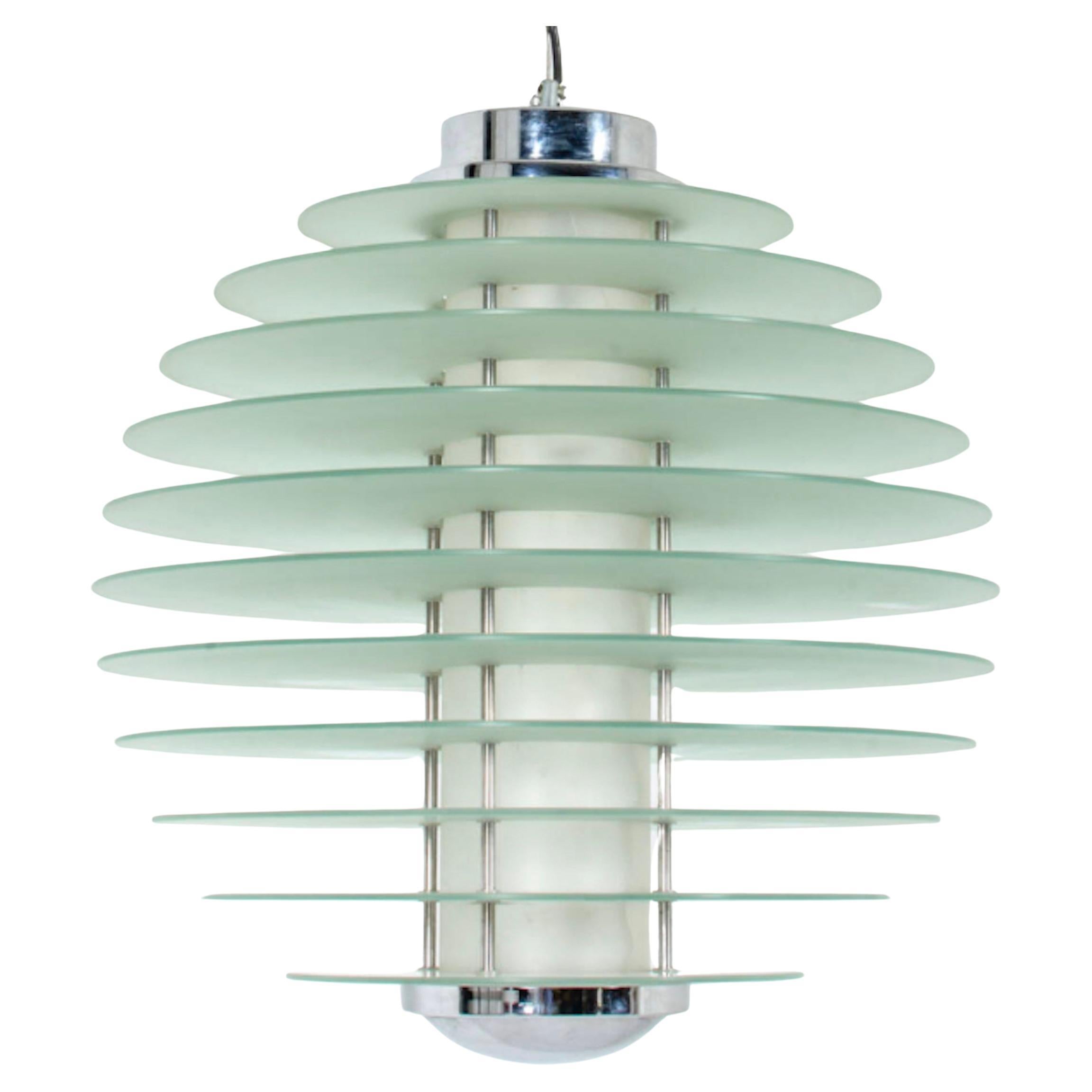 Gio Ponti 0024 Chandelier for Fontana Arte 1930s (Old Edition)